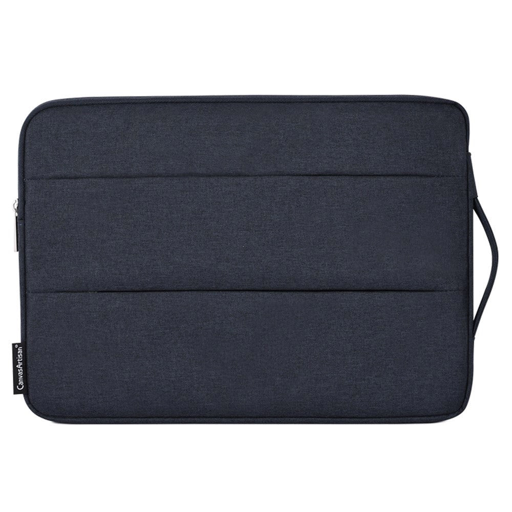 CanvasArtisan Sleeve med handtag för Bärbar Dator / Macbook 15" - (39 x 28 x 2 cm) - Navy Blå