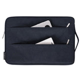 CanvasArtisan Sleeve med handtag för Bärbar Dator / Macbook 15" - (39 x 28 x 2 cm) - Navy Blå