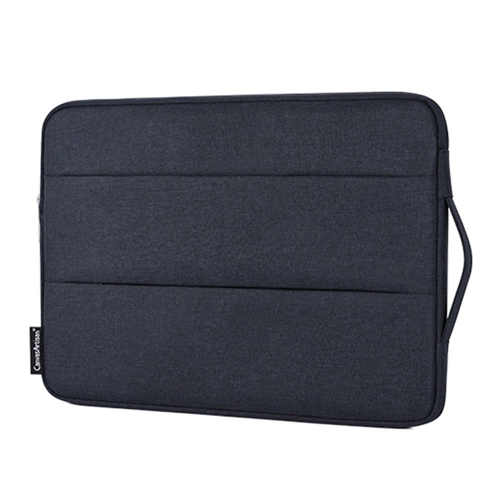 CanvasArtisan Sleeve med handtag för Bärbar Dator / Macbook 15" - (39 x 28 x 2 cm) - Navy Blå