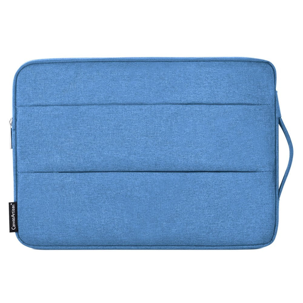 CanvasArtisan Sleeve med handtag för Bärbar Dator / Macbook 15" - (39 x 28 x 2 cm) - Blå