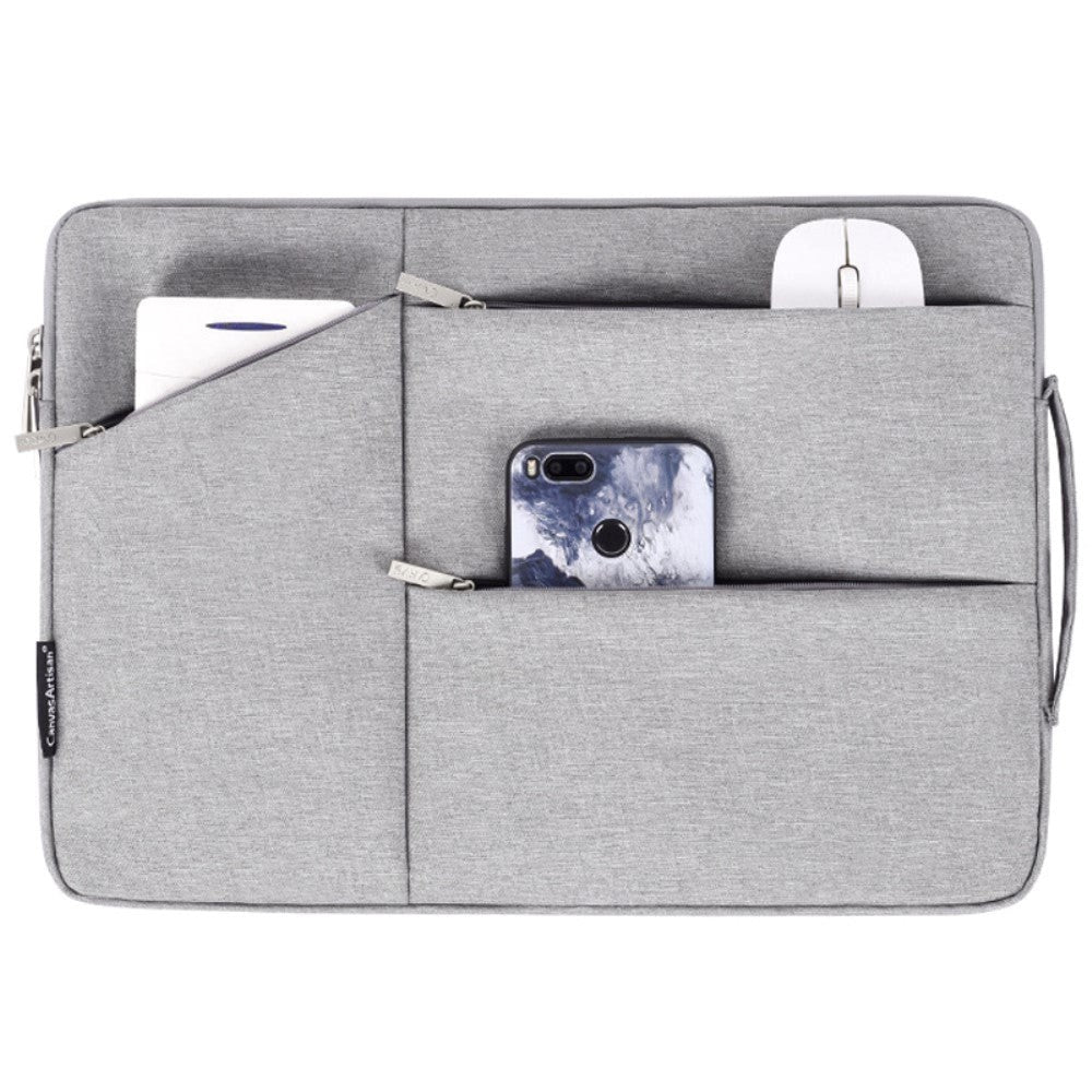 CanvasArtisan Sleeve för bärbar dator / Macbook 15" - (39 x 28 x 2 cm) - Grå