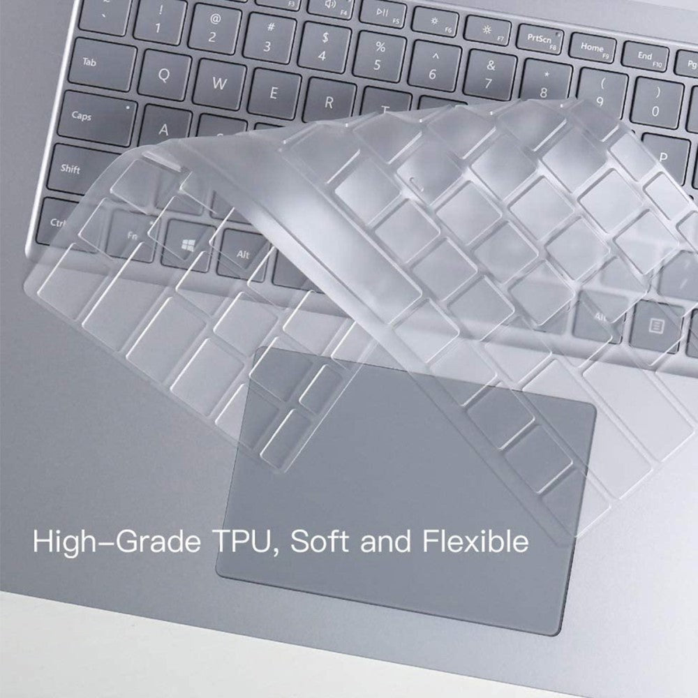 Microsoft Surface Laptop 2 / 3 / 4 / 5 ENKAY Keyboard Guard m. Amerikanskt Tangentbord - Genomskinlig