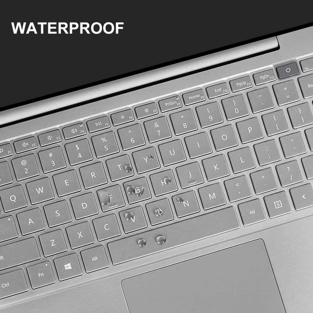 Microsoft Surface Laptop Go / Go 2 ENKAY Keyboard Guard m. Amerikanskt Tangentbord - Genomskinlig