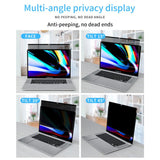 MacBook Pro 14 M5/M4/M3/M2/M1 (2025-2021) Magnetisk Privacy Skärmskydd - Genomskinlig