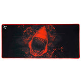 White Shark SKYWALKER XL Gaming Musmatta - 800 x 350 mm - Svart / Röd