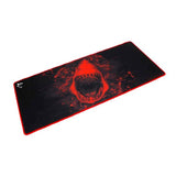 White Shark SKYWALKER XL Gaming Musmatta - 800 x 350 mm - Svart / Röd