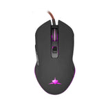 White Shark CYRUS Gamingmus 3 200 dpi med Inbyggd Lampa - Svart