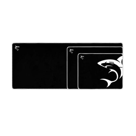 White Shark SHARK L Gaming Musmatta - 400 x 300 mm - Svart / Vit