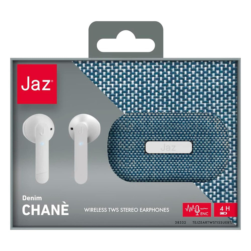 Jaz Chané True Wireless In-Ear Bluetooth Hörlurar - Blå Denim