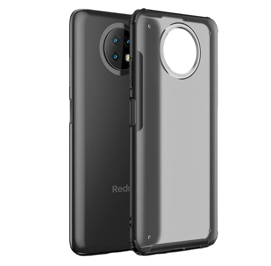 Xiaomi Redmi Note 9T Tech-Protect Hybridshell Frost Case - Svart