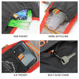 Löparväst m. Praktiska Fickor - Storlek L - Svart