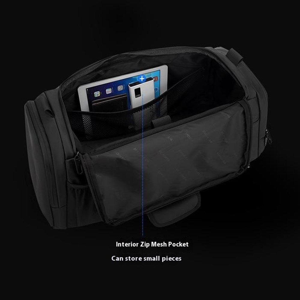 WEPOWER Multifunktionell Resa- och Sportryggsäck - Svart