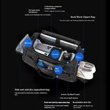 WEPOWER Multifunktionell Resa- och Sportryggsäck - Grå