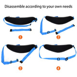 Vattentätt Löpband m. Ficka för Vattenflaska - Röd