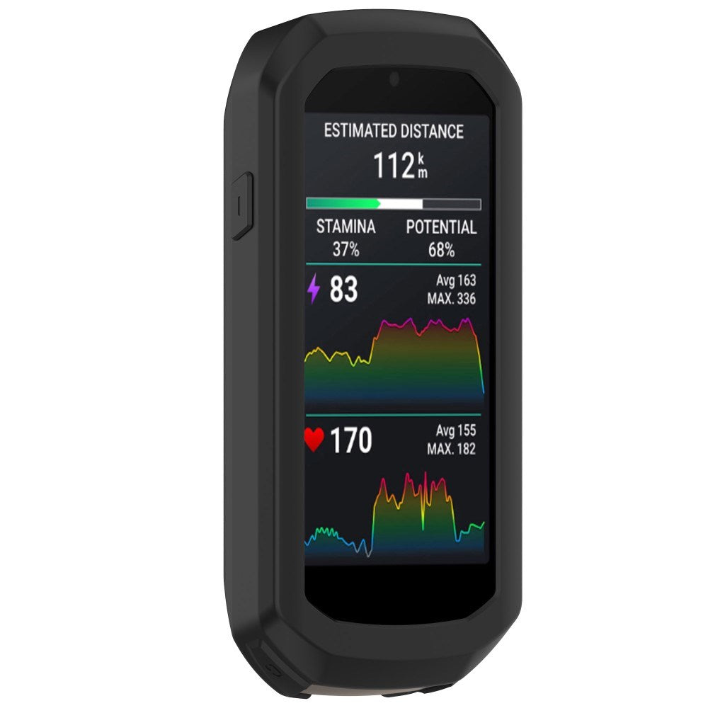 EIDERWOOD Garmin Edge 1050 Silikon Cykel Dator Skal - Svart