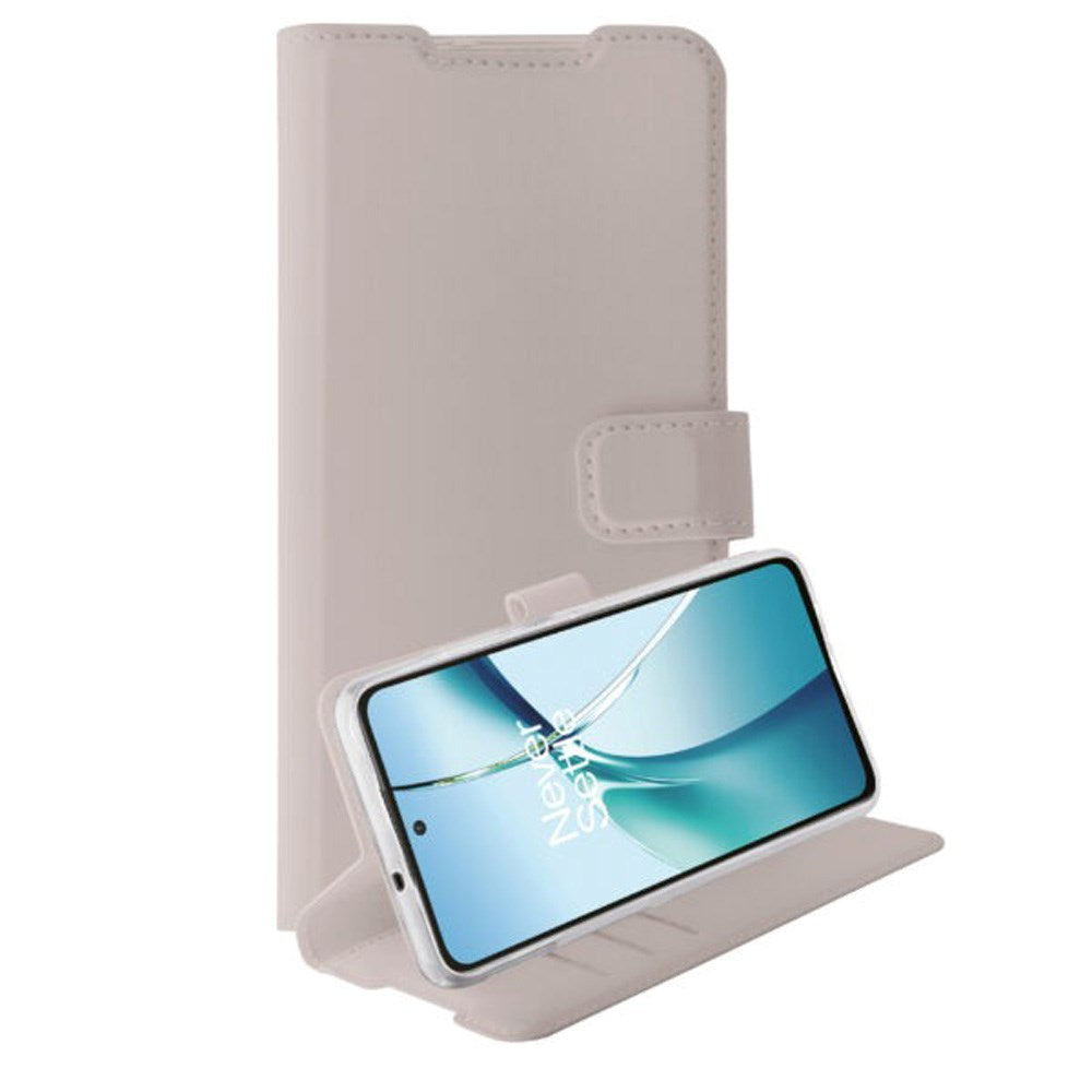 OnePlus Nord CE4 Lite - Vivanco Classic Wallet Flip Cover m. Ficka - Taupe