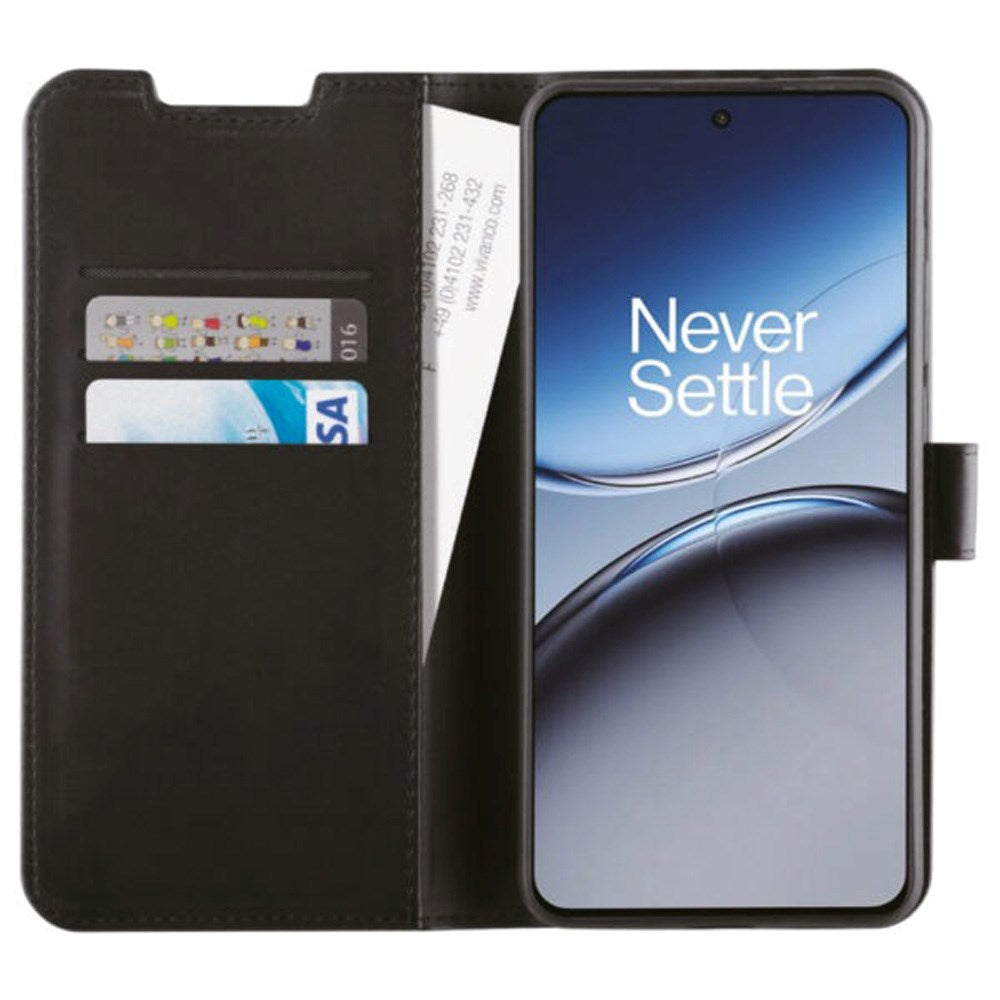 OnePlus Nord 4 5G - Vivanco Classic Wallet Flip Cover m. Ficka - Svart