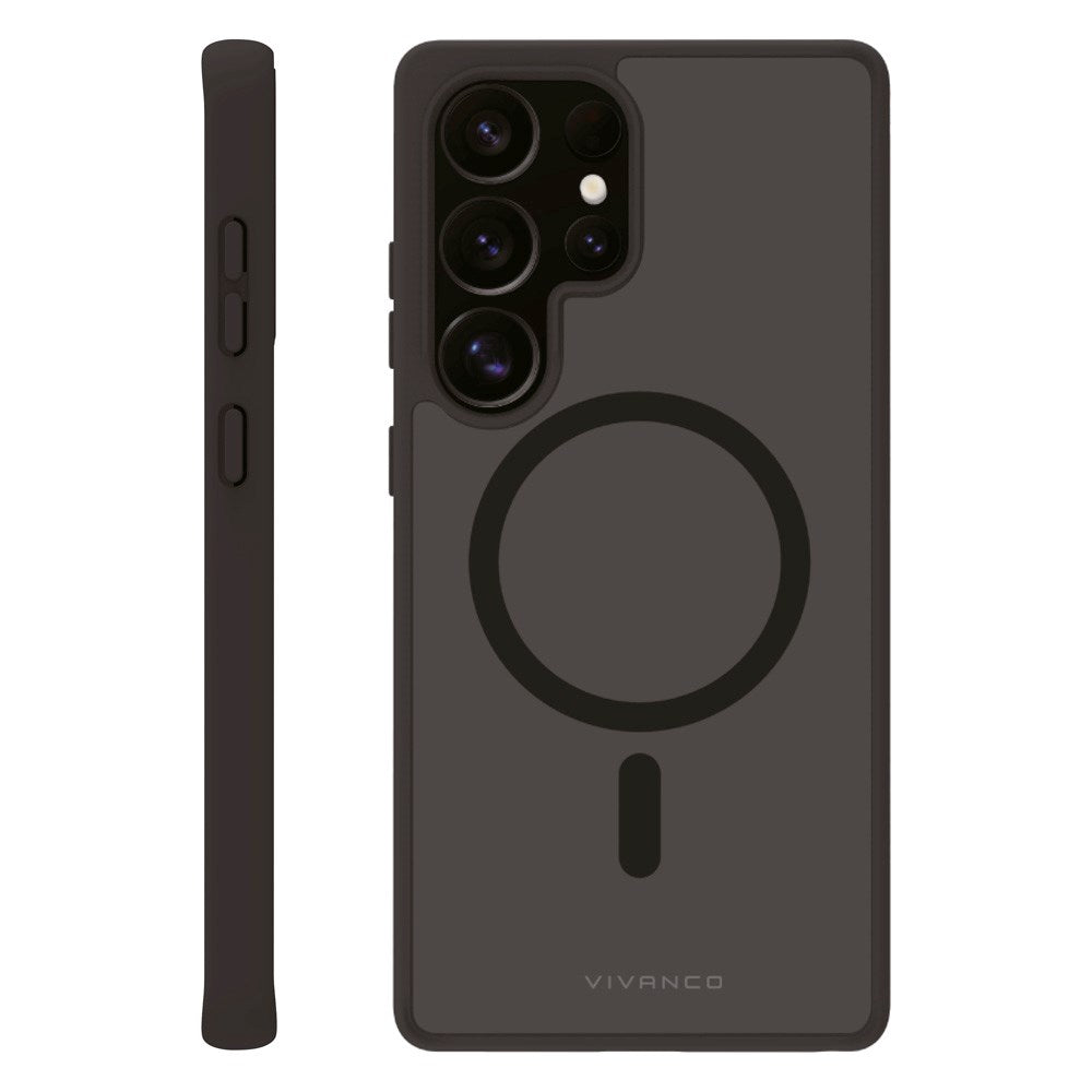 Vivanco Samsung Galaxy S25 Ultra Mag Pro Cover – Transparent/Svart