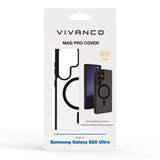 Vivanco Samsung Galaxy S25 Ultra Mag Pro Cover – Transparent/Svart