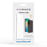 Samsung Galaxy S25 Vivanco Crystal Clear Baksideskydd – Transparent