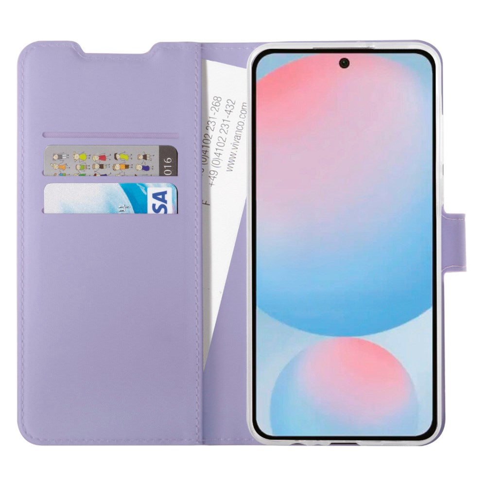 Samsung Galaxy A56 (5G) / A36 (5G) - Vivanco Classic Wallet Flip Fodral m. Ficka - Lila