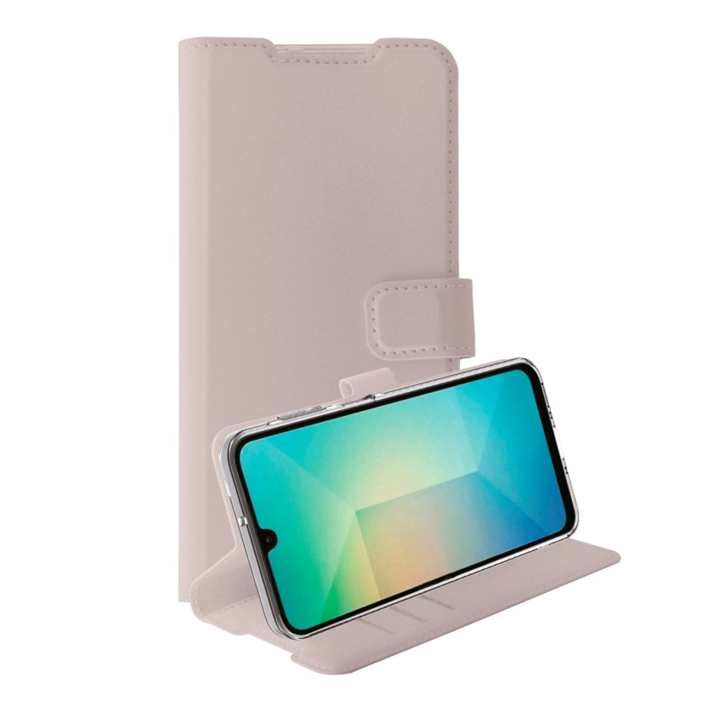 Samsung Galaxy A16 - Vivanco Classic Wallet Flip Fodral m. Ficka - Taupe