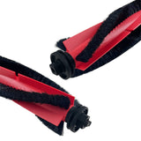 Dammsugarborste till Roborock S8 Pro Ultra, S7 Pro Ultra, S7 MaxV Ultra, S7, S8, Q7 Max+ och Qrevo S Robotdammsugare – Svart + Röd