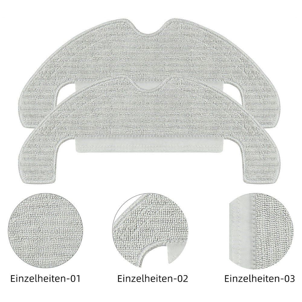 Moppduk till Dreame D10 Plus Gen 2 Robotdammsugare - Grå