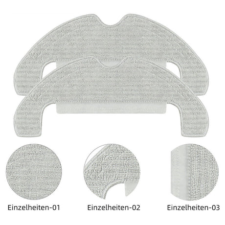Moppduk till Dreame D10 Plus Gen 2 Robotdammsugare - Grå
