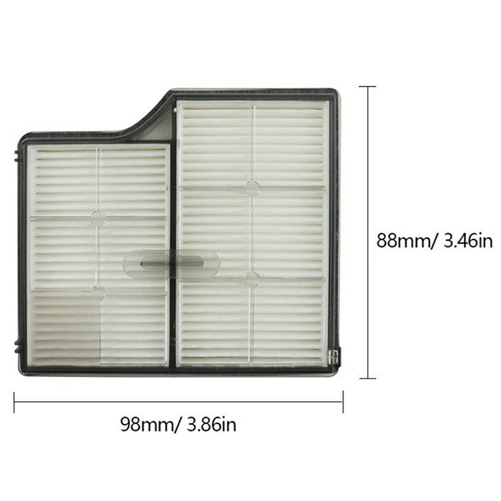 Dammsugarfilter till Roborock G30 / Saros 10 Robotdammsugare – Vit