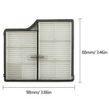 Dammsugarfilter till Roborock G30 / Saros 10 Robotdammsugare – Vit