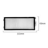 2 st. Dammsugarfilter till Roborock G30 Space / Saros Z70 Robotdammsugare – Vit