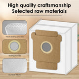 4 st. Dammsugarpåsar till iRobot Roomba 105 Combo / 205 Dustcompactor / Plus 405 Combo / Plus 505 Combo Robotdammsugare – Vit