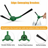 Dammsugarborste till iRobot Roomba Combo 105 Robotdammsugare – Grön + Svart