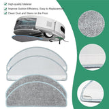 Moppduk till Xiaomi Robot Vacuum E10 / iRobot Roomba Combo 105 Robotdammsugare - Grå