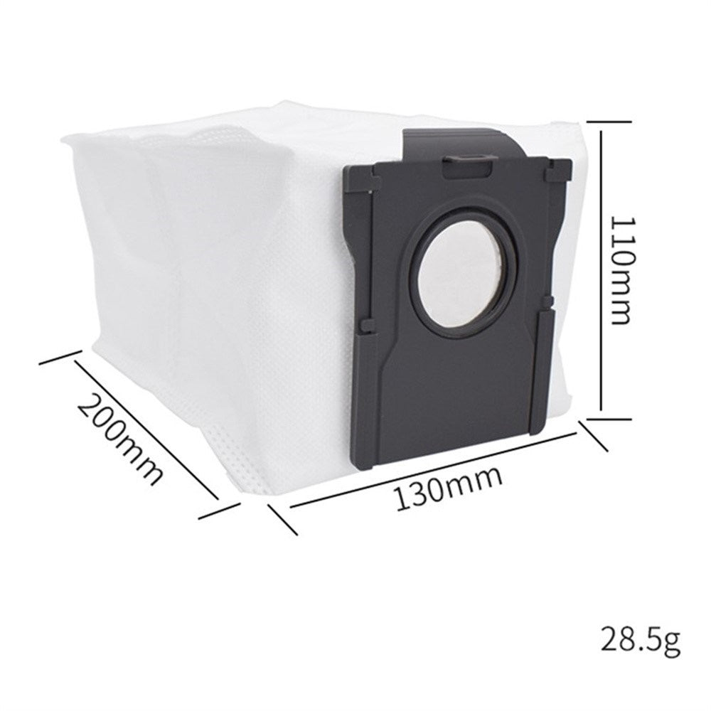 Dammsugarpåse för Dreame X40 Ultra / L40 Ultra / L10s Pro Gen 2 / D10 Plus Gen 2 - 5 st - Vit