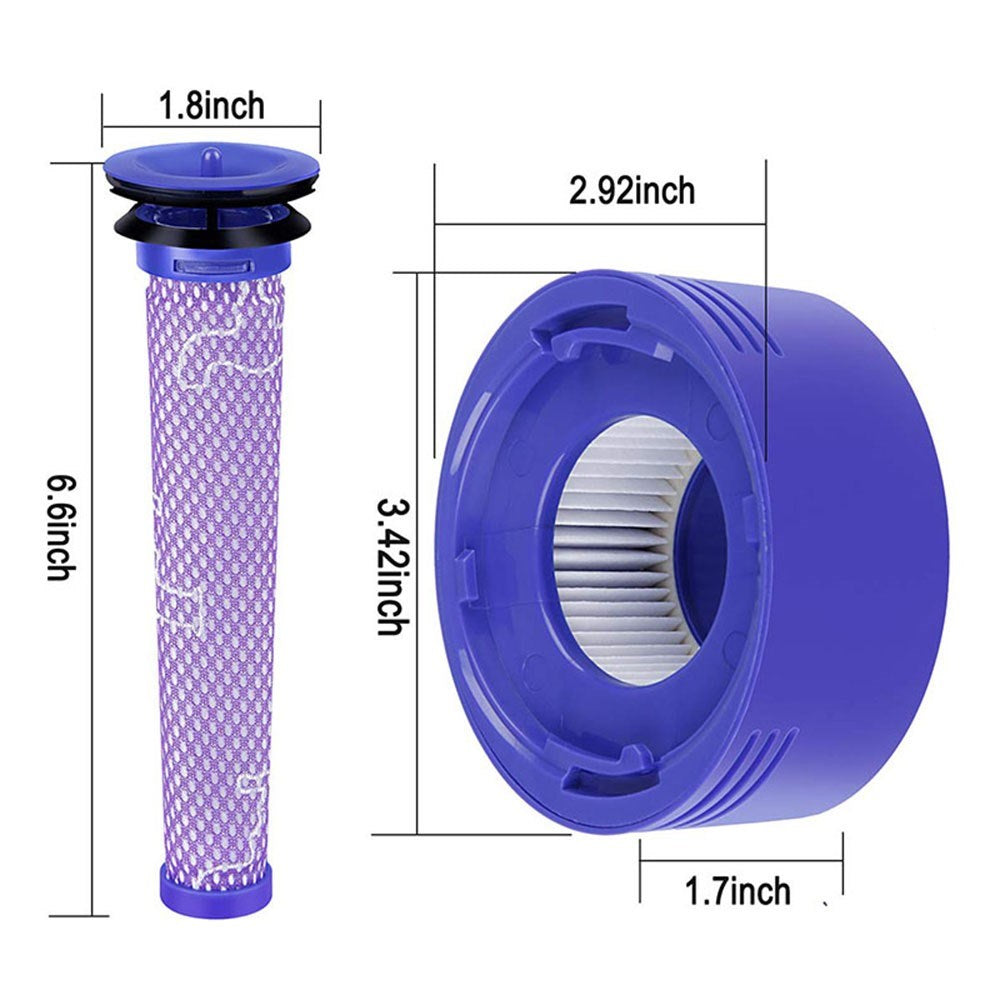 Dyson V8 / V7 5-i-1 Tillbehörssats - Lila