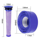 Dyson V8 / V7 5-i-1 Tillbehörssats - Lila