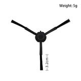 Dammsugarborste till Roborock S8 Pro Ultra / S7 Pro Ultra / S7 MaxV Ultra / S7 / S7 MaxV / Q7 Max+ / Q5 Pro / Q8 Max / Q8 Max+ / Qrevo S – Dreame Bot Z10 Pro / D10 Plus Robotdammsugare – Svart