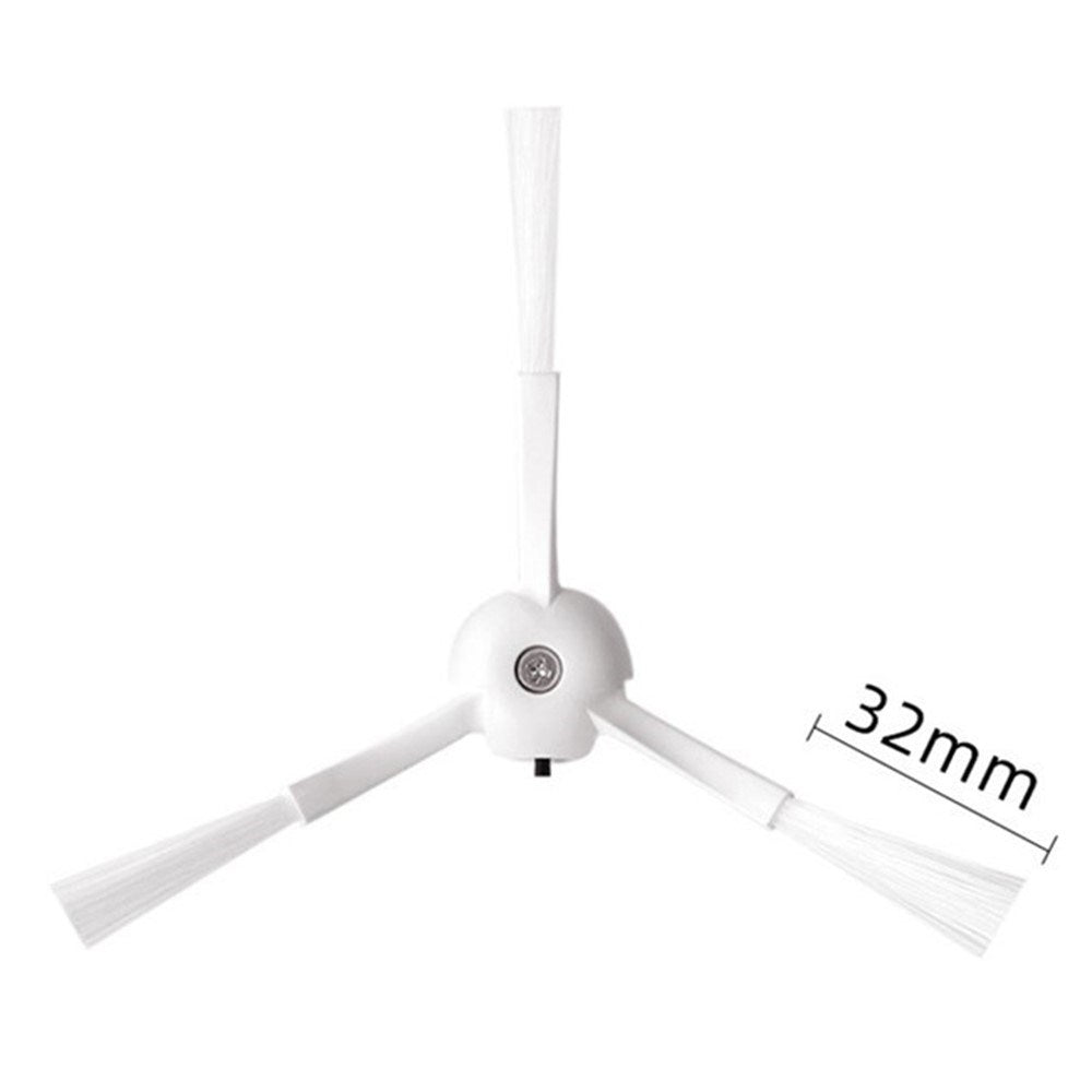 Dammsugarborste till Roborock S8 Pro Ultra / S7 Pro Ultra / S7 MaxV Ultra / S7 / S7 MaxV / Q7 Max+ / S8 / Q5 Pro / Q8 Max / Q8 Max+ / Qrevo S / S6 MaxV / S6 Pure / S5 Max / S6 / S5 / S50 / S55 / E4 Robotdammsugare – Vit
