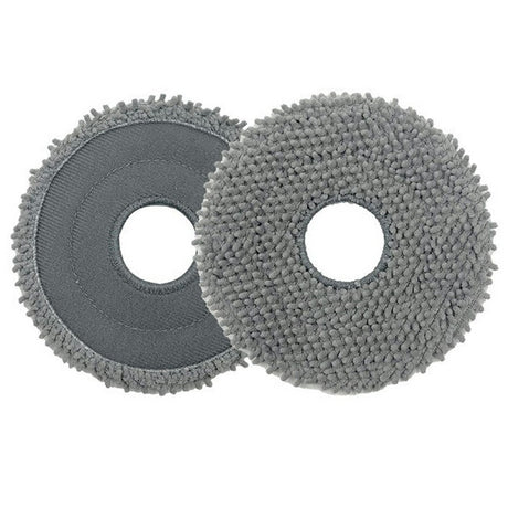 Moppduk till Roborock S8 MaxV Ultra / Qrevo S / Qrevo Edge / Qrevo Curv, Dreame X40 Ultra robotdammsugare – Grå