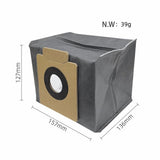 Dammsugarpåse till Eufy X10 Pro Omni / X10 Pro Robotdammsugare – Grå