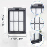 Dammsugarfilter till iRobot Roomba Combo 405 Plus / 505 Plus Robotdammsugare – Vit