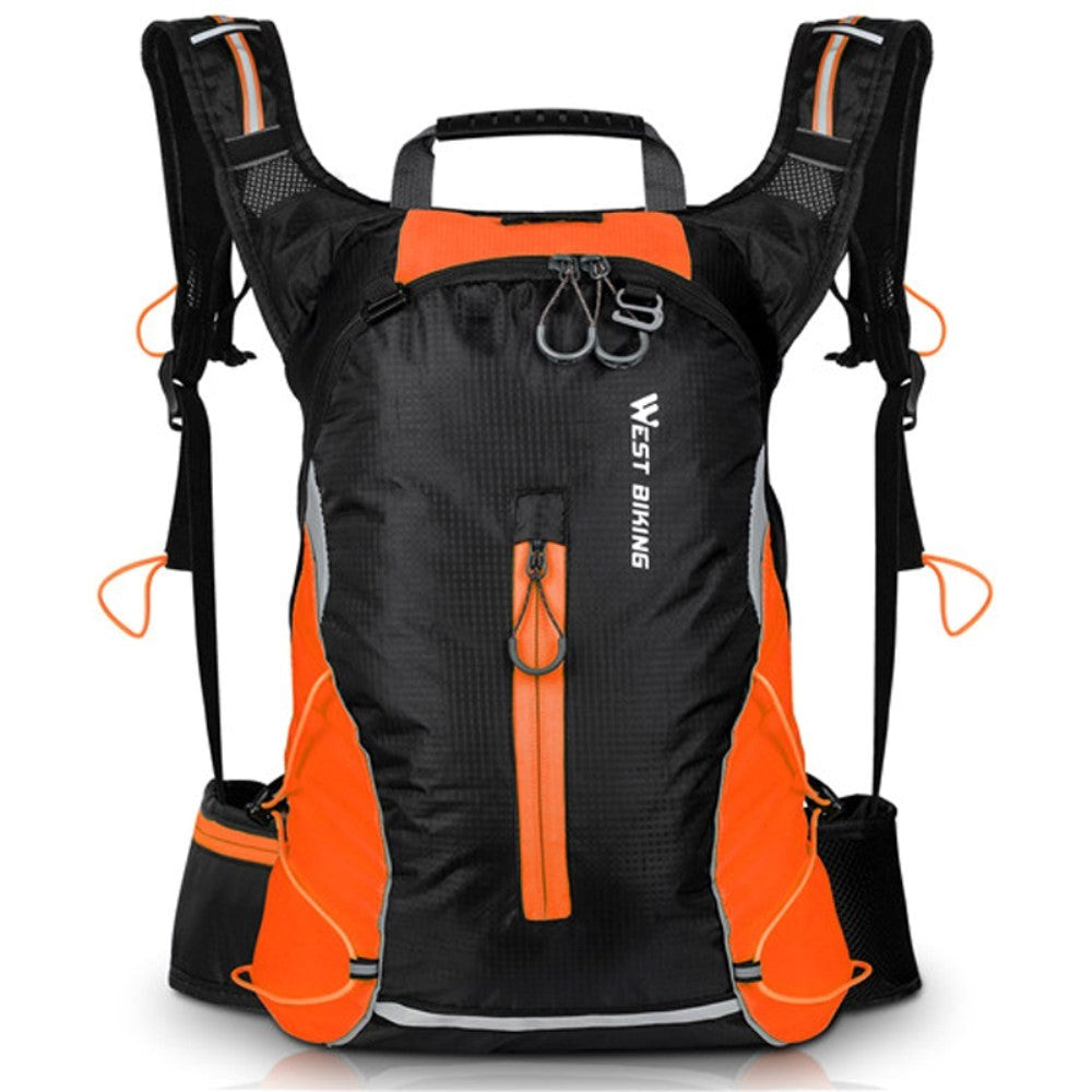 West Biking Ryggsäck (16L) - Svart / Orange