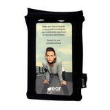 GEAR Sportarmband för Mobil (Max. Mobil: 60 x 120mm) - L / XL - Svart