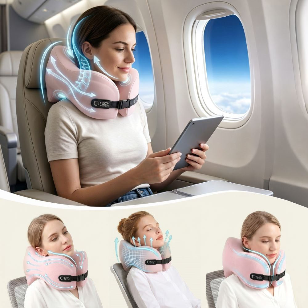 Tech-Protect ComfortRest Rese Nackkudde - Rosa