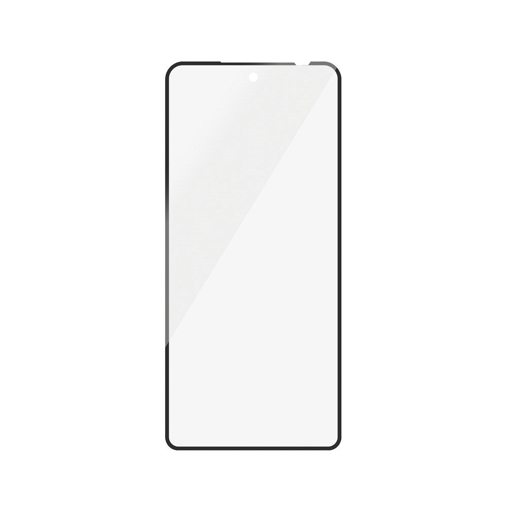 Motorola Moto G75 (5G) - PanzerGlass Ultra-Wide Fit Skärmskyddsglas - Transparent / Svart Kant