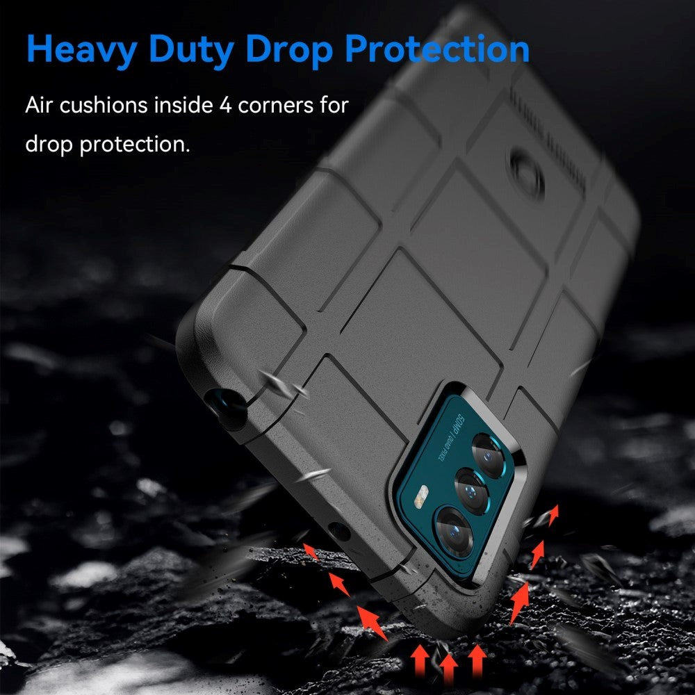 Motorola Moto G42 Rugged Shield Series Tåligt Skal - Svart