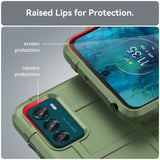 Motorola Moto G42 Rugged Shield Series Tåligt Skal - Grön