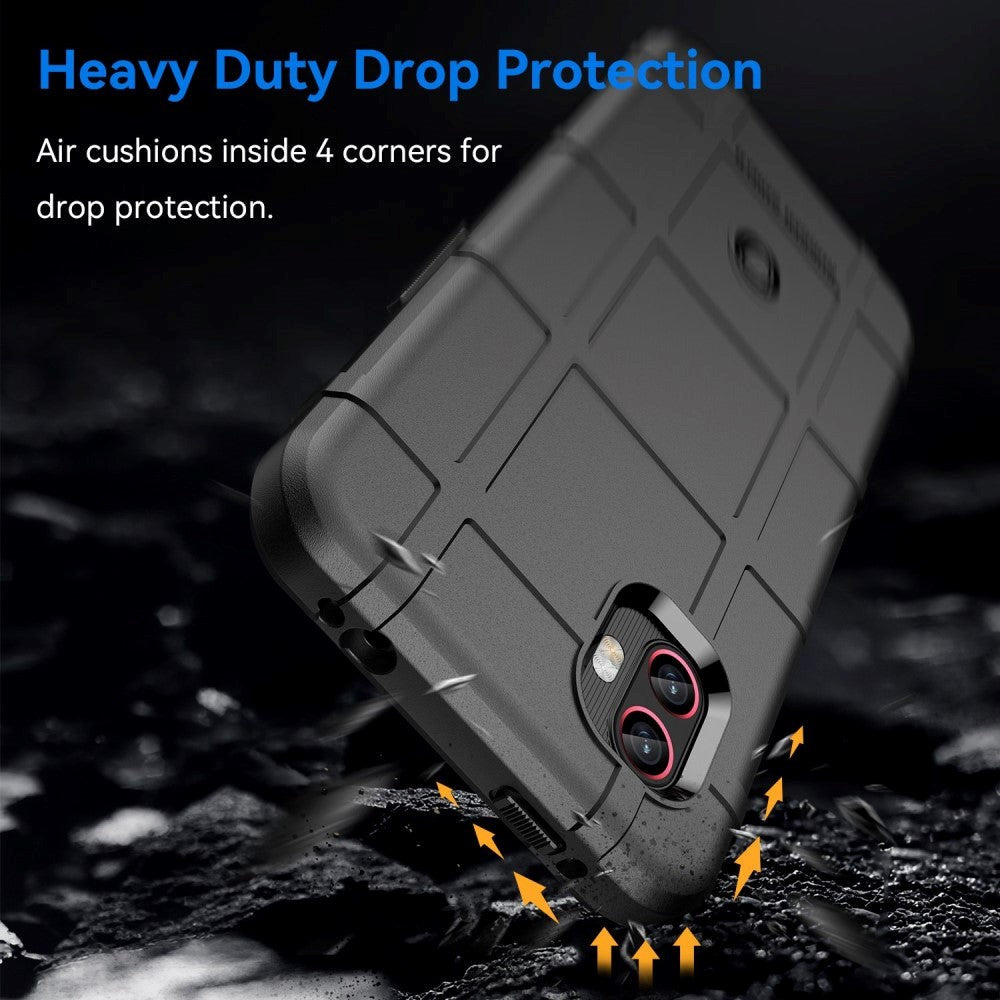 Samsung Galaxy XCover 6 Pro Rugged Shield Series Craftsman Skal - Svart